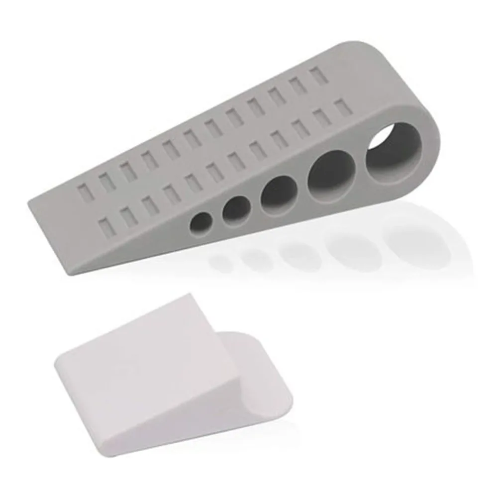 Rubber Wedge Door Stop Wedge Jammer Stopper Door Stop Stopper Holder Guard Kids Baby Safety Protector Home Office Door Stops