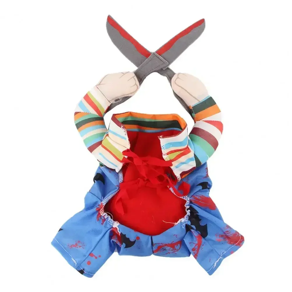 Halloween Dog Costume Puppy Funny Scissor Hands Pet Cosplay Outfits Dog Fancy Dress Cat Clothes for Christmas Birthday Party2024