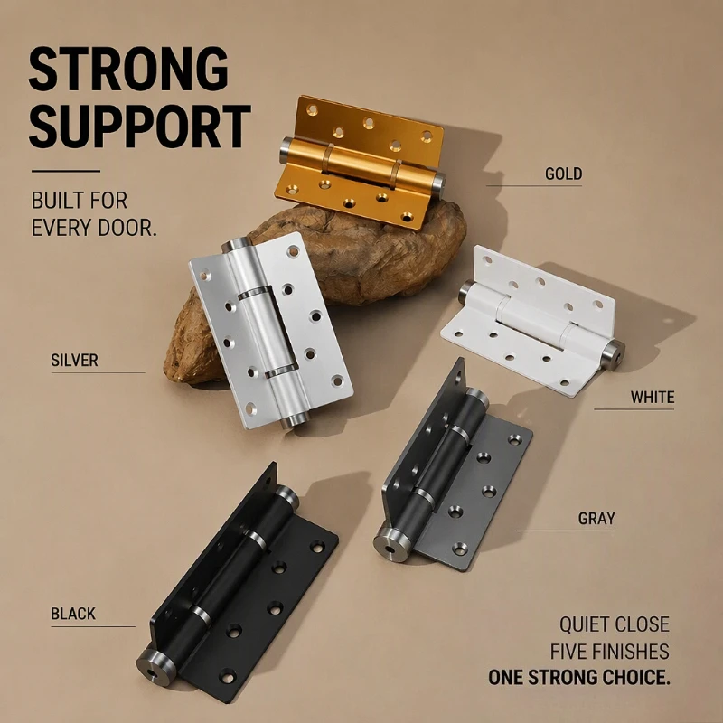 Hidden Door Hydraulic Buffer Hinge Invisible Door Hydraulic Hinge Auto Door Closer for Bedroom