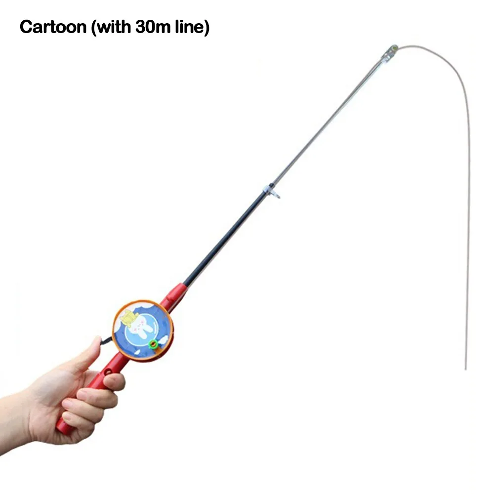 35/40/75/80cm Mini Ice Fishing Rod For Beginner Children Plastic Fishing Reel Pole Lake Pond River Ice Winter Fishing Pen Pole