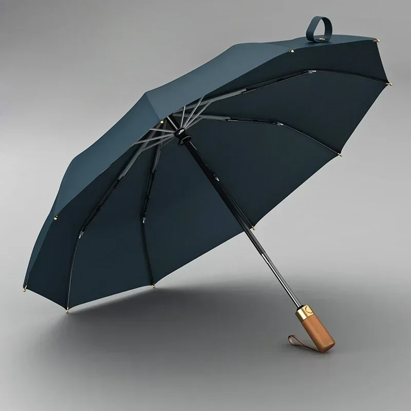 OLYCAT Umbrella Luxury, Fully Automatic Umbrella for Rain Windproof Strong, Big Golf Folding Brand Umbrella Men, 10 Ribs