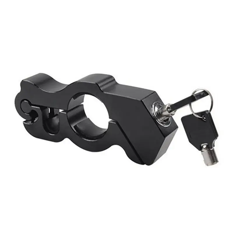 Handlebar Lock For Motorcycle For ATV Dirt Street Bikes- Solid Brake Handle Solid Security Design-ABQA