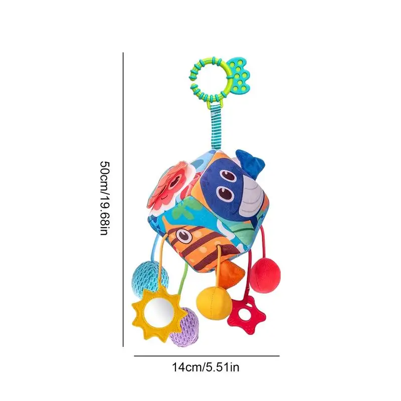 子供のための回転可能なチャイルドシートのおもちゃ,感覚的なプルおもちゃ,面白いベビーカー,ベビーベッドハンガー,0-1