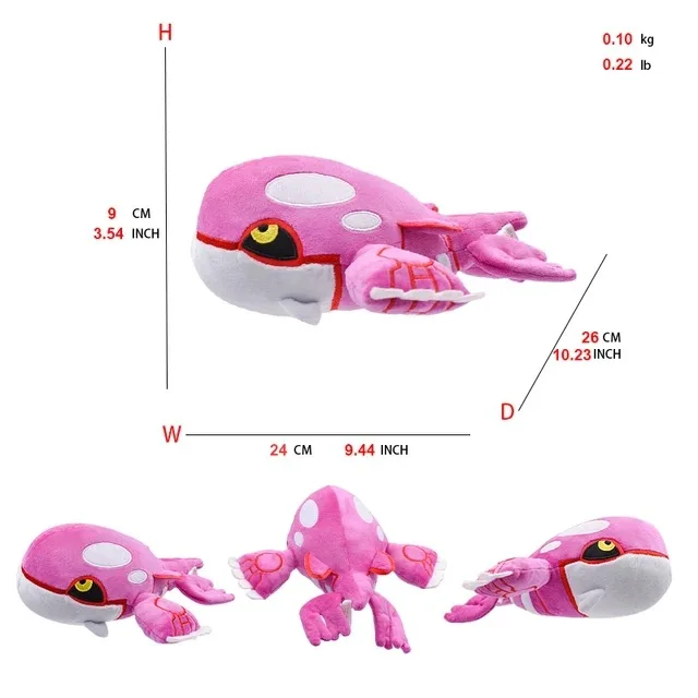 Pokémon Großes Plüschtier, Erd-Schildkröte, Huangyan-Wolf, Soloya, Feurdrache, Spielzeugpuppe, Plüschtier Chi