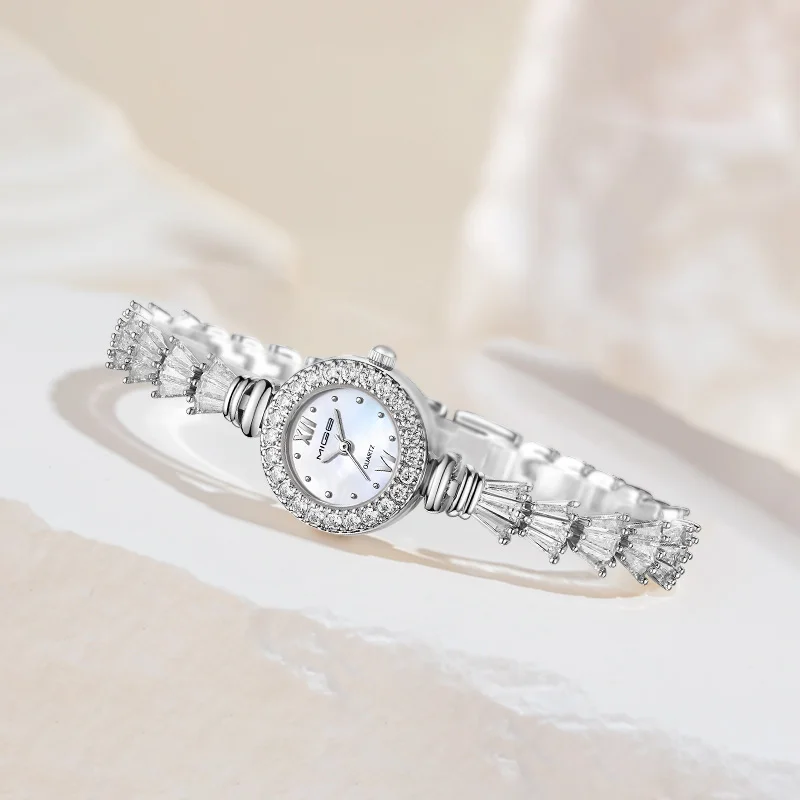 MIGE Original Miyota Quartz Woman Watch Waterproof Ladies Wristwatch Fashion Diamond Crystal Waterproof Watch For Women