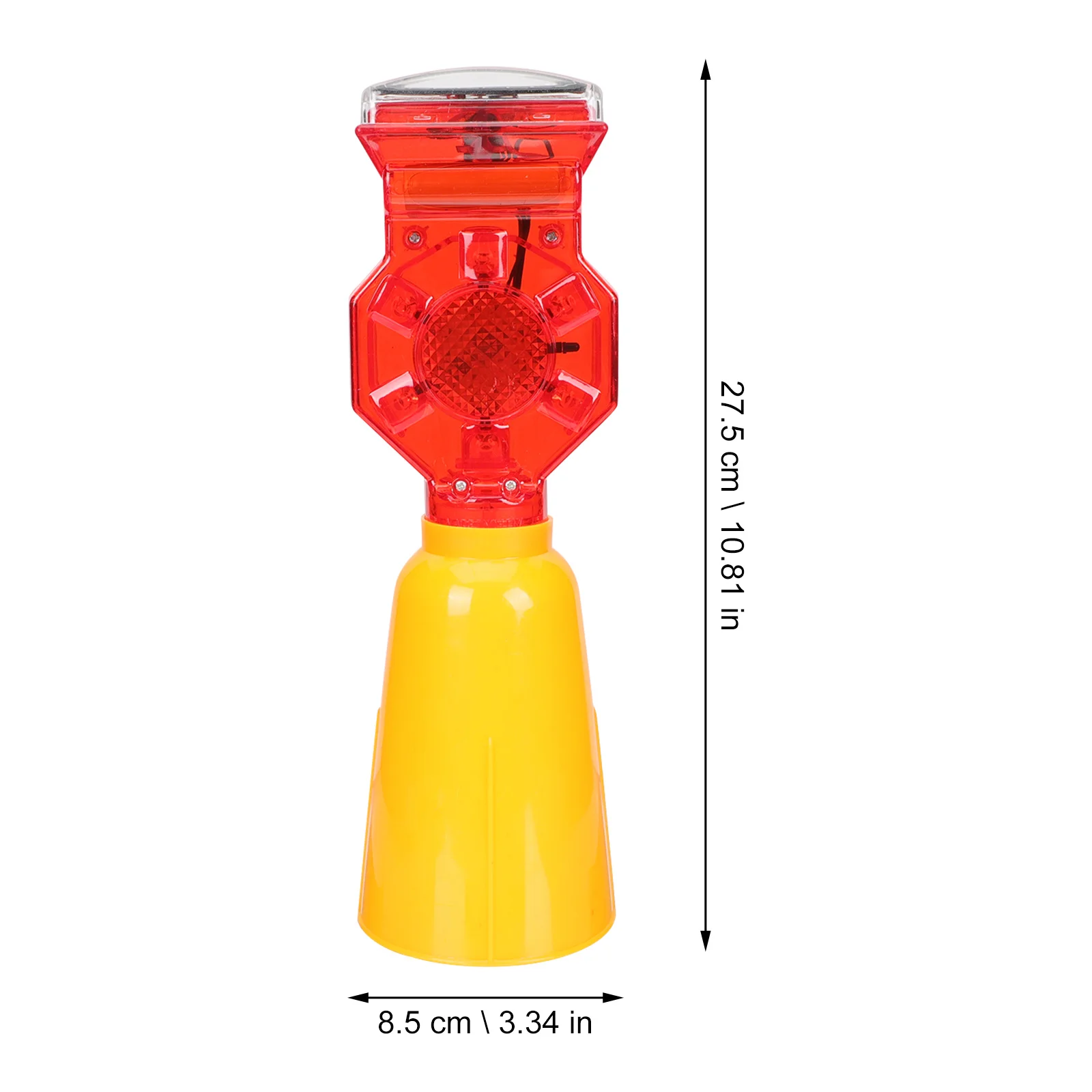 

Solar Strobe Light Rainproof Conversion Emergency Flashing Warning Beacon for Safety Solar Strobe
