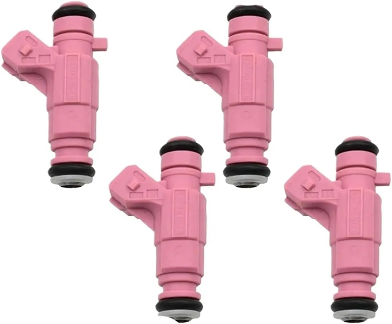 4Pcs 0280156295 9662210980 Fuel Injector For CITROEN&PEUGEOT C3 / 206 / 207 1.4