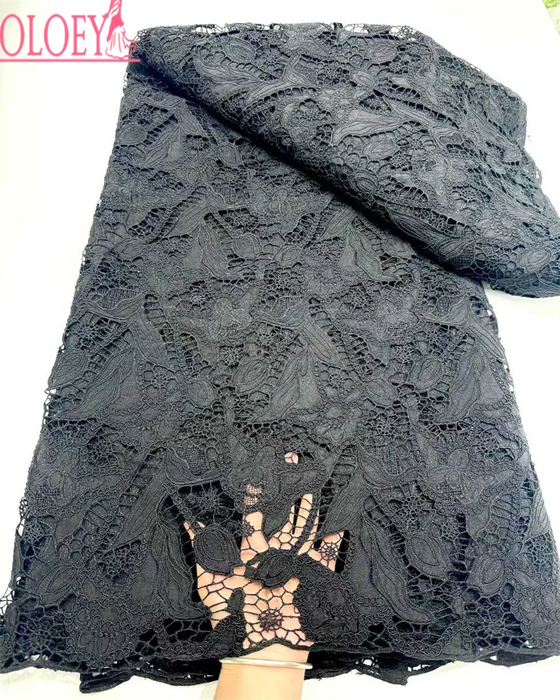 OLOEYÚltimo encaje de gasa suizo, tela africana Bazin Riche, tela de encaje nigeriano 100% algodón para vestido de fiesta