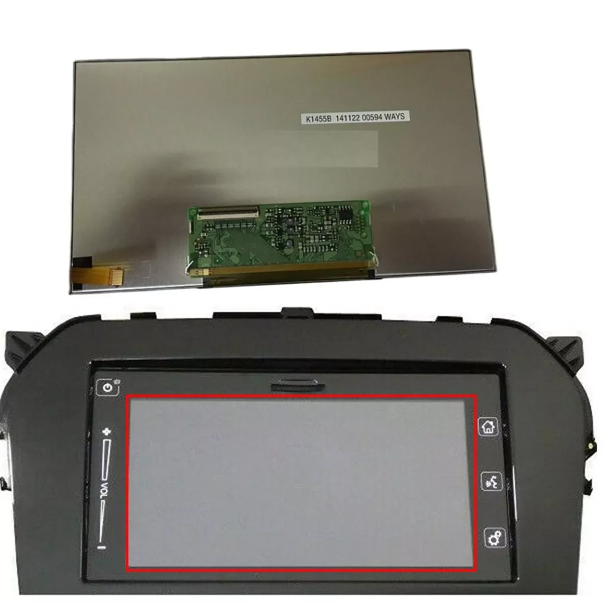 LCD Display Screen Replacement For Suzuki Bosch Vitara 52R0 39920-52R00 3992054PG4 39920-54PG4