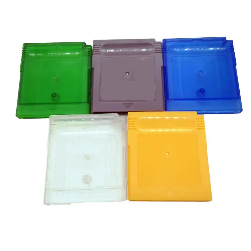 Replacement Transparent Plastic Card Box Shell Case with Screw For Gameboy GB GBC GBP GBA SP Game Cartridge Housing Cover