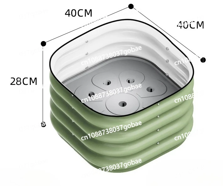 

Vegetable planting box Metal planting box Aluminum alloy flower box One meter vegetable garden balcony
