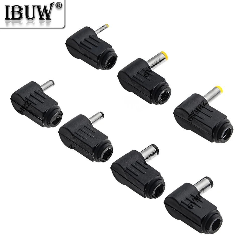 5PCS DC plug 90 degree elbow 5.5*2.1mm DC power plug wiring assembly 5.5*2.5mm welding wire type 3.5x1.35mm 4.0x1.7mm 4.8X1.7