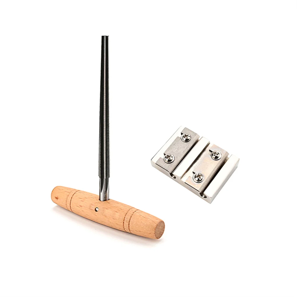 

Violin Peg Hole Reamer Kit Universal Professional Music Instrument Accessory End Pins Fitting Pegs Shaver Making Tools Set