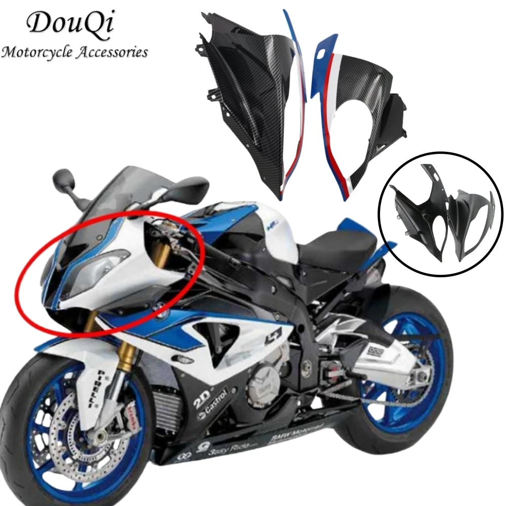 

Motorcycle Fairing Suitable For Bmw S1000rr 2009-2018 Carbon Fiber Front Nose And Headlight Cover