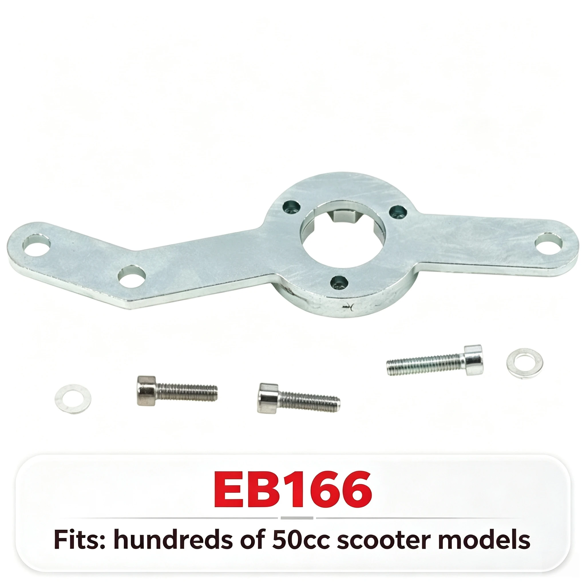 Variator Lock Tool CVT Holding Tool For Minarelli Horizontal Engine 50cc 2T For Aprilia Yamaha MBK Malaguti EB166