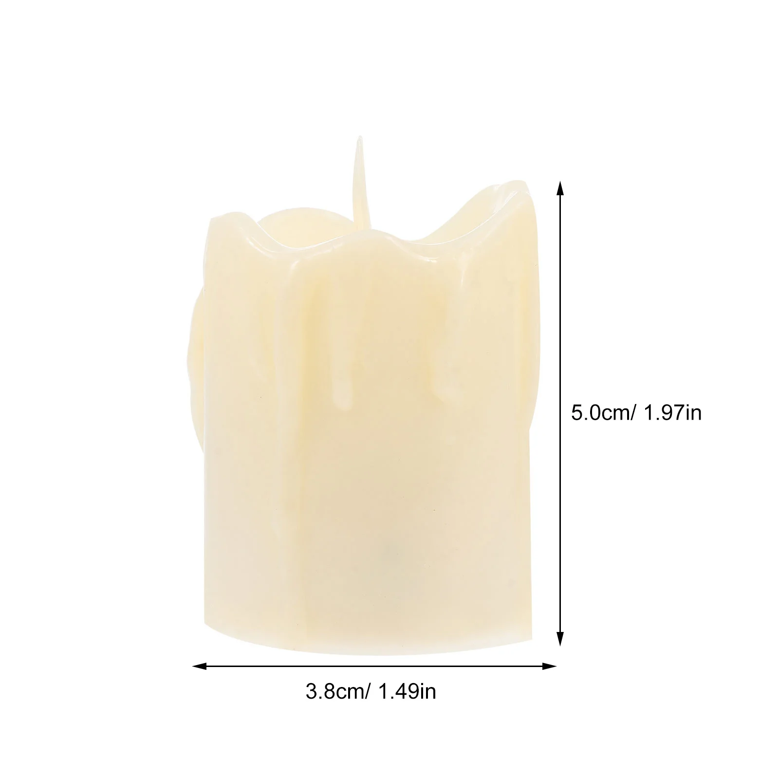 Lámparas LED de 12 Uds., luces de forma simulada, decoración de mesa de fiesta romántica, luz de ambiente para Festival de boda