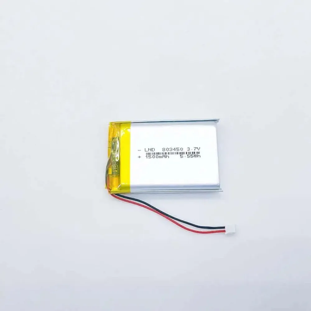 803450 1500mAh 3.7V Lithium Polymer Battery For Power Tools GPS Toys Lighting Equipment Remote Controls Dash Cams