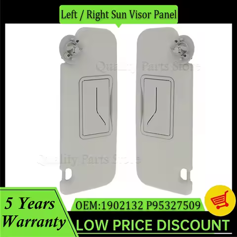 New Sun Visor 1902132 P95327509 For Chevrolet Sonic 2012-2020 Spark 2011-2022 Cruze 2009-2014 Aveo 2011 - 2013 Car Accessories