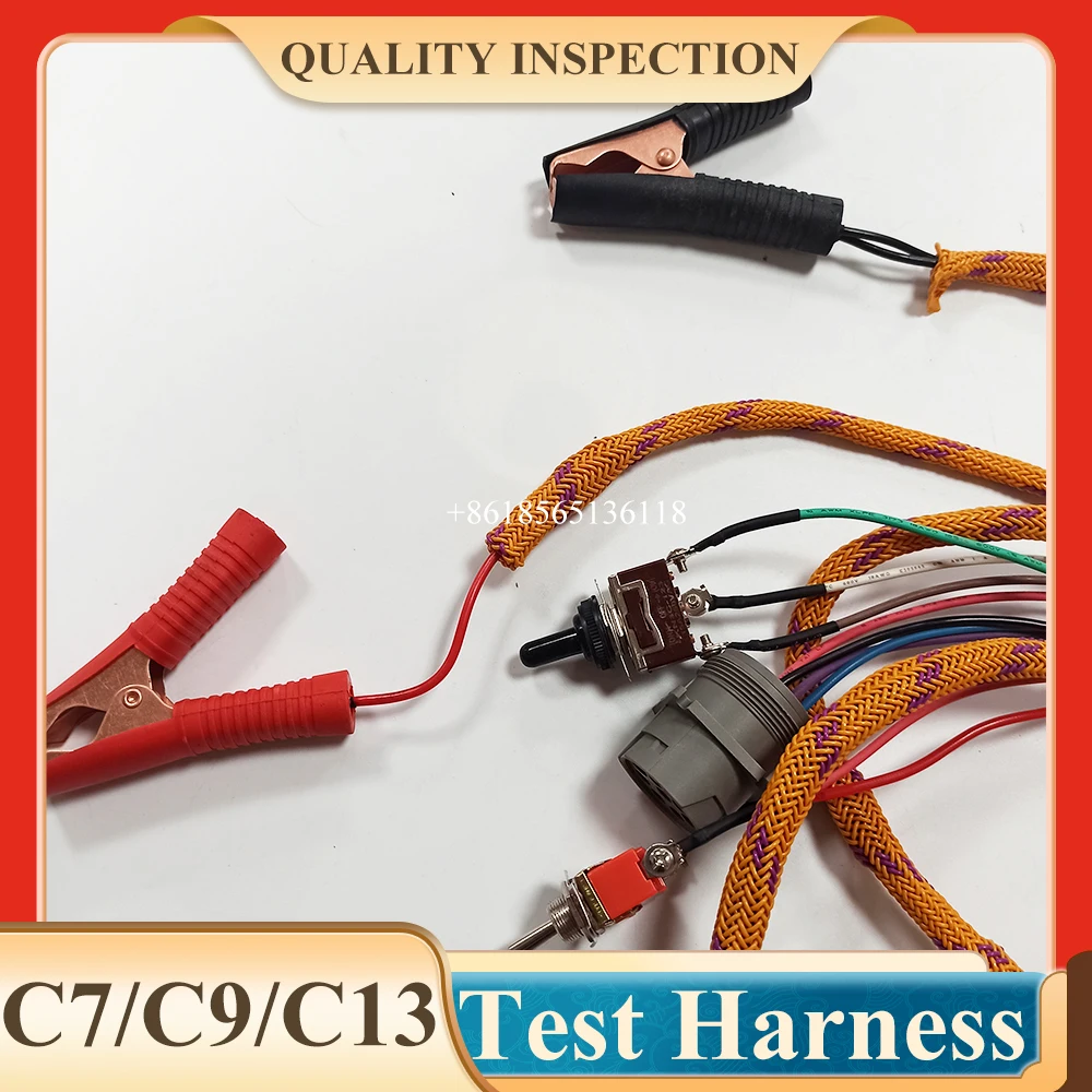 E345B C7 C9 C13 Series Engine Start Throttle Detection Test Harness for Caterpillar Machine