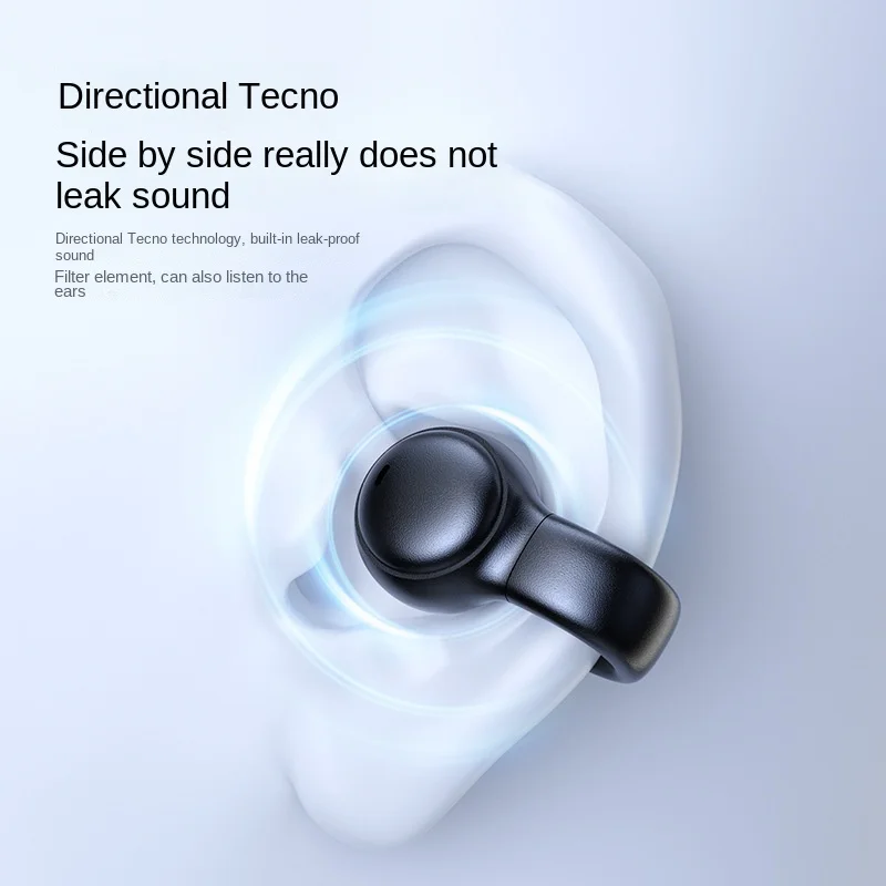 Bone Conduction Headphones TWS Wireless Bluetooth 5.3 Noise Reduction Earphones Stereo Earbuds Waterproof Headset 2023 NEW