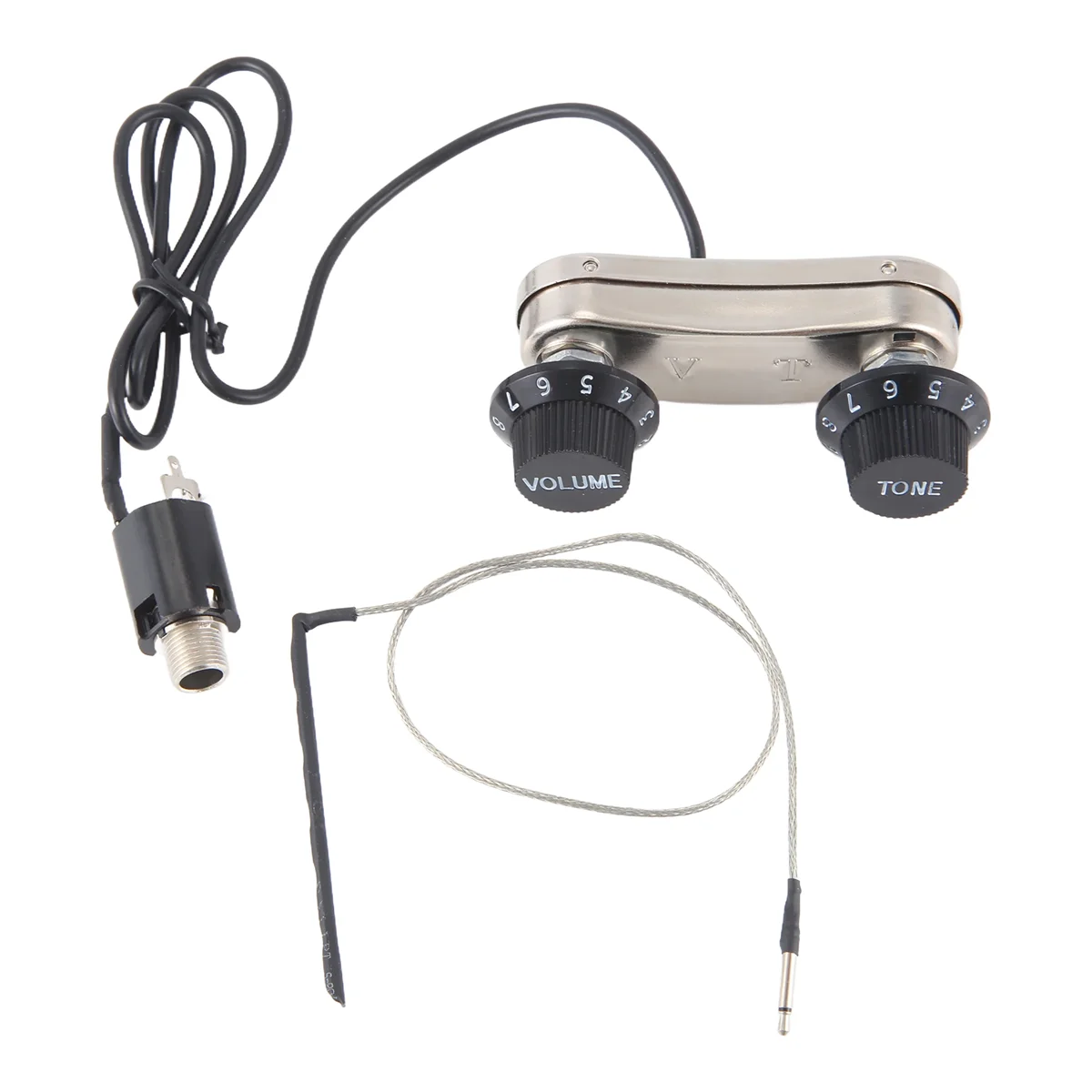 ปิ๊กอัพกีตาร์โปร่ง Piezo & Passive Preamp PS700 Rich