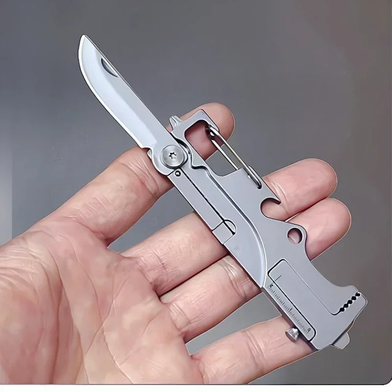 Multi Functional Stainless Steel Knife, Wrench, Bottle Opener, Portable Bicycle EDC Maintenance Tool