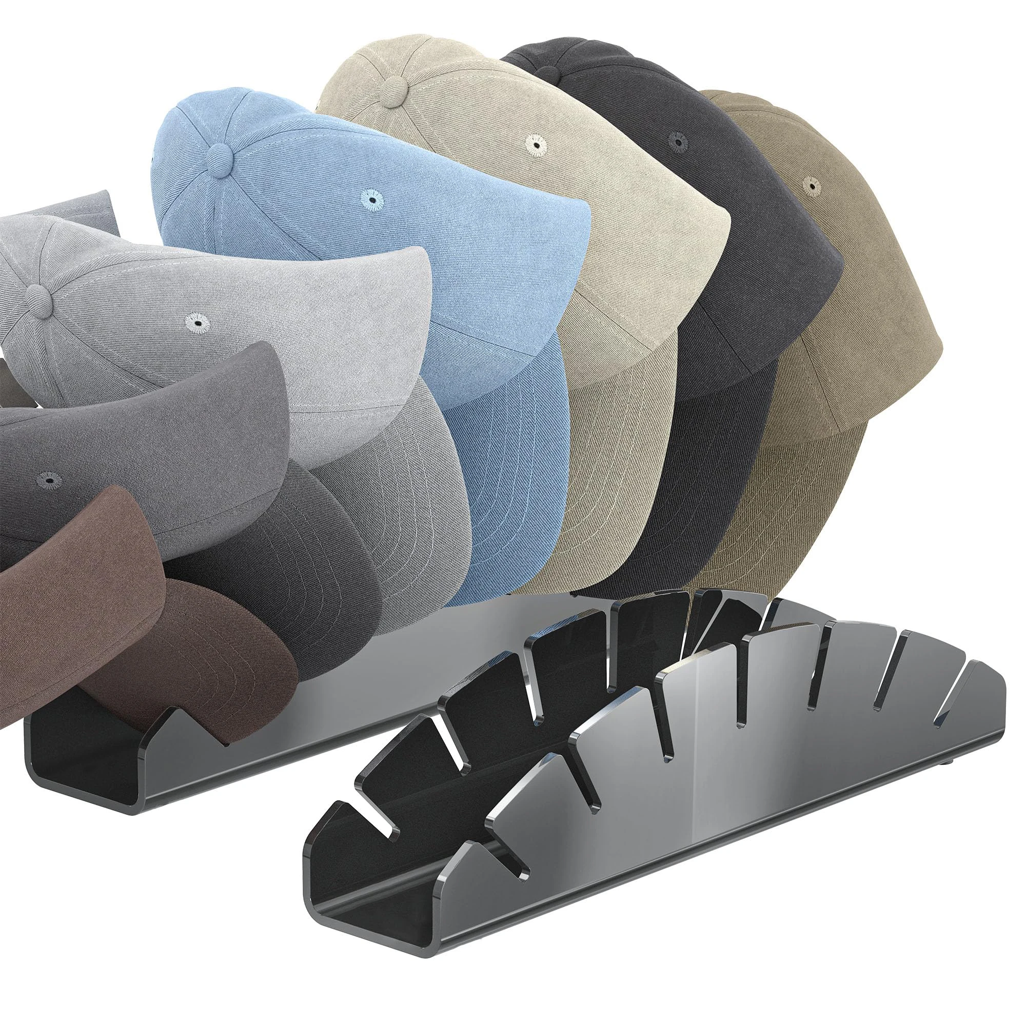 

Hat Stand for Baseball Caps,Hat Organizer for Baseball Caps Display Stand,Hat Storage for Closet,Shelf,Tabletop,Office