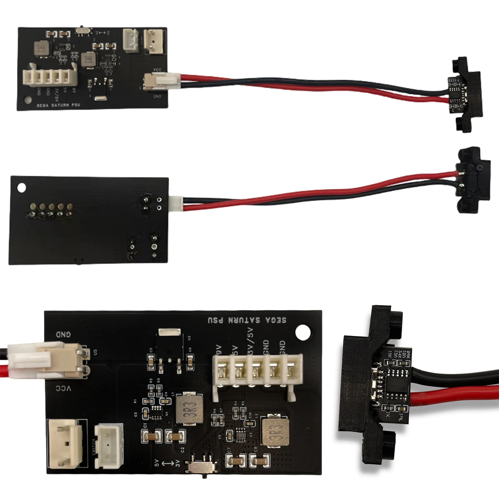 

For SEGAs Saturns Dreamcast PSU Gaming Console Power Board Type-C Interface Power Board Module Plug-And-Play Gaming Accessories