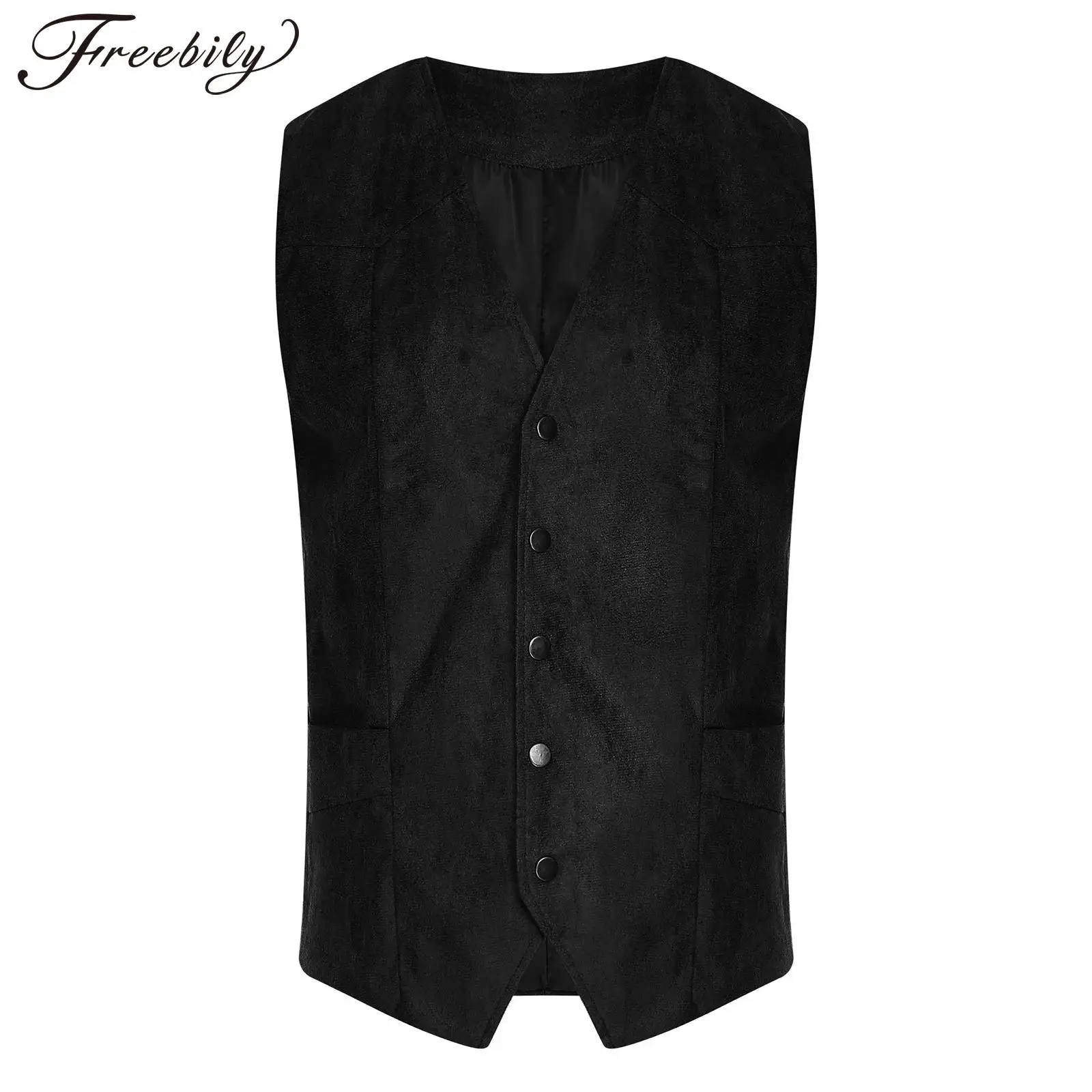 

Мужские однобортные жилеты, деловой костюм, жилеты, деловой жилет, жилет в стиле ретро, мужской ковбойский костюм в стиле вестерн, джентльменская майка