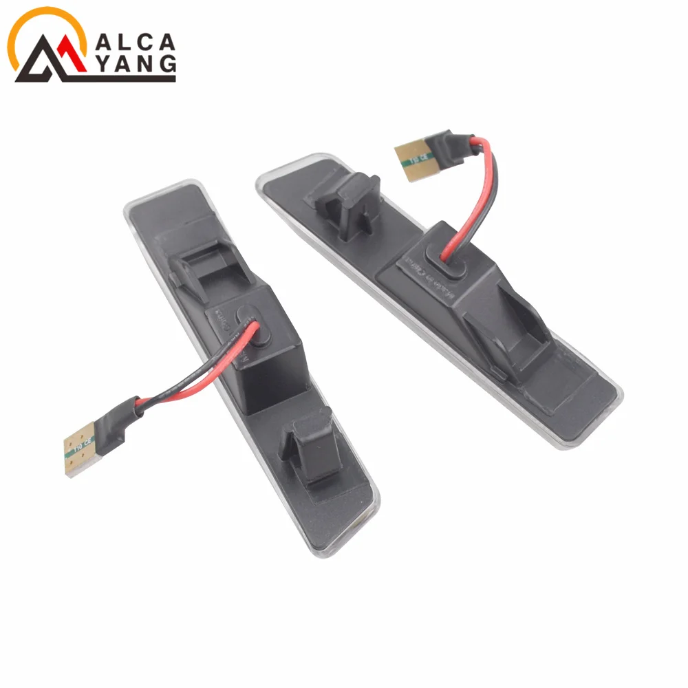 Penutup Mata Air Mengalir untuk BMW X5 E53 3 Seri E36 LED Lampu Sinyal Belok Dinamis Penanda Samping Indikator Cermin Pengulang