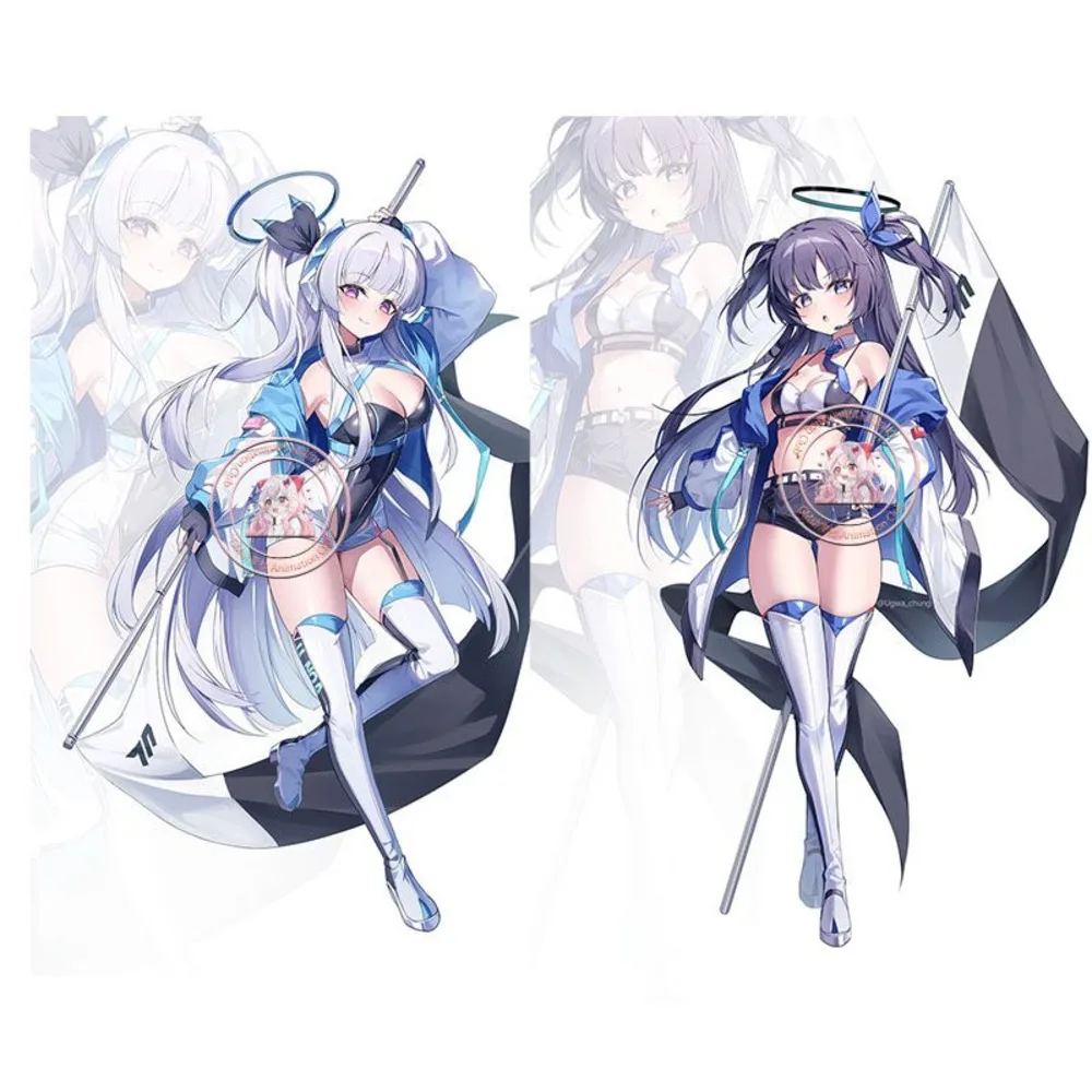 

Anime Figure Blue Archive Acrylic Stand Hayase Yūka Ushio Noa Cosplay Standing Model Plate Desk Ornament Props Gift