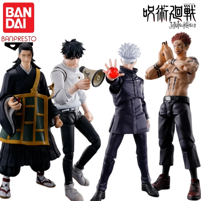 

В наличии оригинальная модель куклы, новая в штучной упаковке Bandai Jujutsu Kaisen Ryomen Sukuna Okkotsu Yuta Geto Suguru, модель игрушки