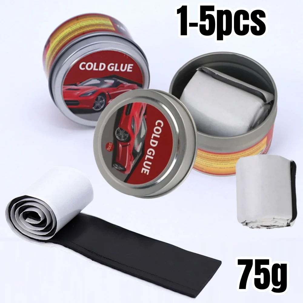 

1-5 шт. 75 г портативный автомобильный клей для ремонта вмятин, холодный клей, средство для удаления вмятин, быстрая фиксация, холодный клей, универсальный инструмент для ремонта вмятин
