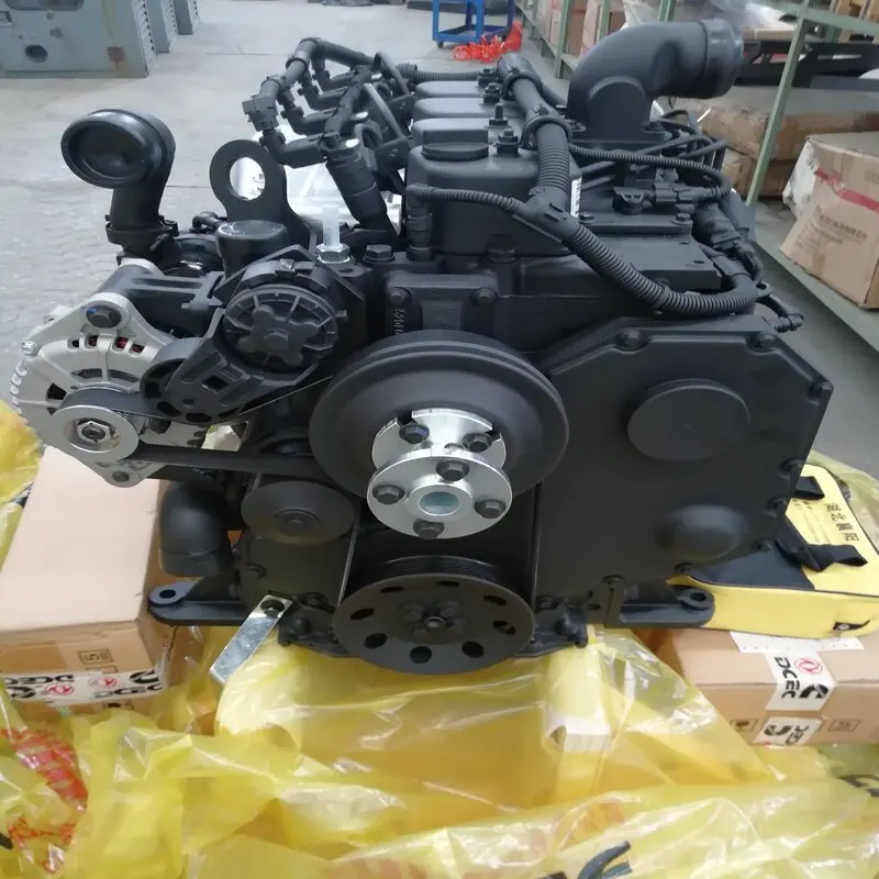 DCEC 4 Cylinder Construction Machinery3.9L 60KW QSB3.9-C-80 Diesel Engine Assembly For Sale