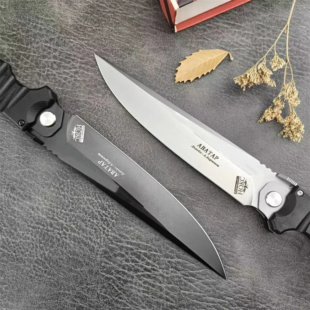 Russian Folding Knife D2 Blade G10 Handles Everyday Carry Survival Camping Hunting Tactical Durable High Hardness Utility Knives