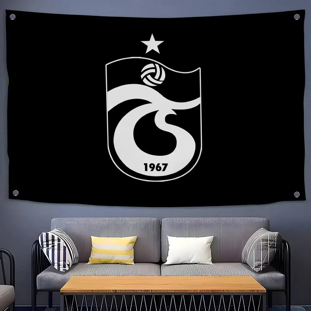T-Trabzonspor-Flaggen, Flaggen für Zimmer, Schlafzimmer, Zuhause, Outdoor, Wandbehang, Konzertdruck, Hintergrunddekoration