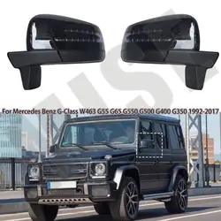 Car Accessories For Mercedes Benz G-Class W463 G55 G65 G550 G500 G400 G350 1992-2017 Rearview Mirror Cover Assembly Lef/Right