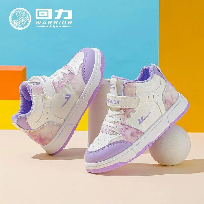 

Детские весенние дышащие кроссовки-хайтопы 2026 года, новые повседневные туфли для девочек в стиле пэчворк «Принцесса»