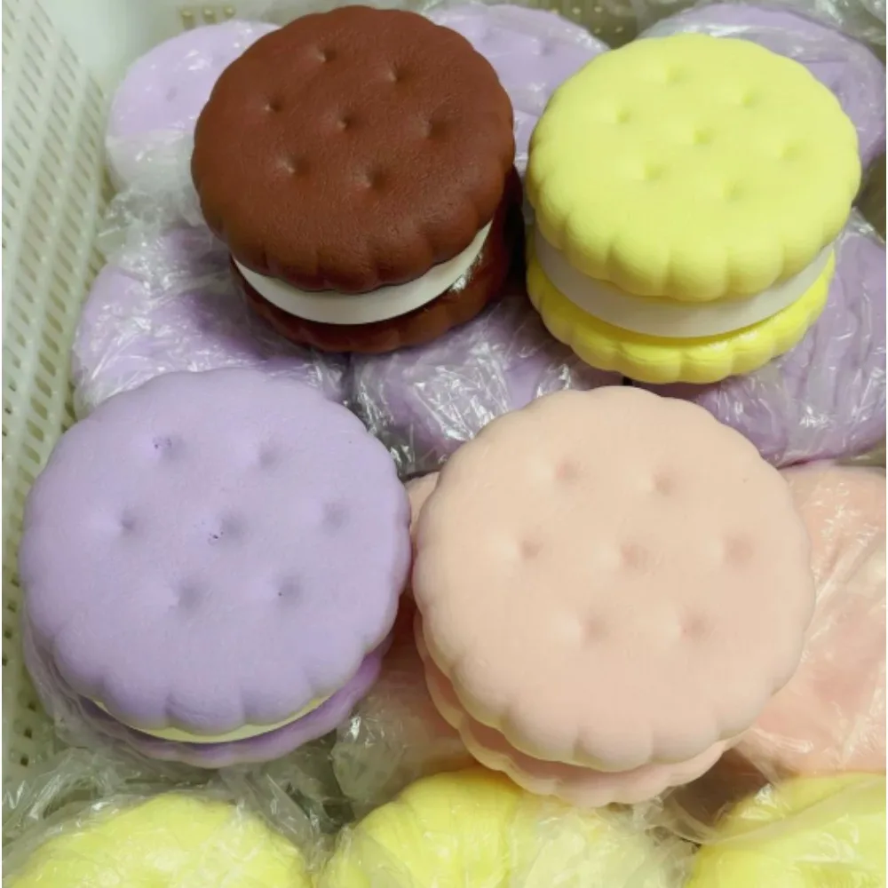 Squishy Simulated Cake Squeeze Toy Stress Relief Slow Rising  Sensory Fidget for Anxiety ADHD Autism Gifts Kids Adults ASMR Fun