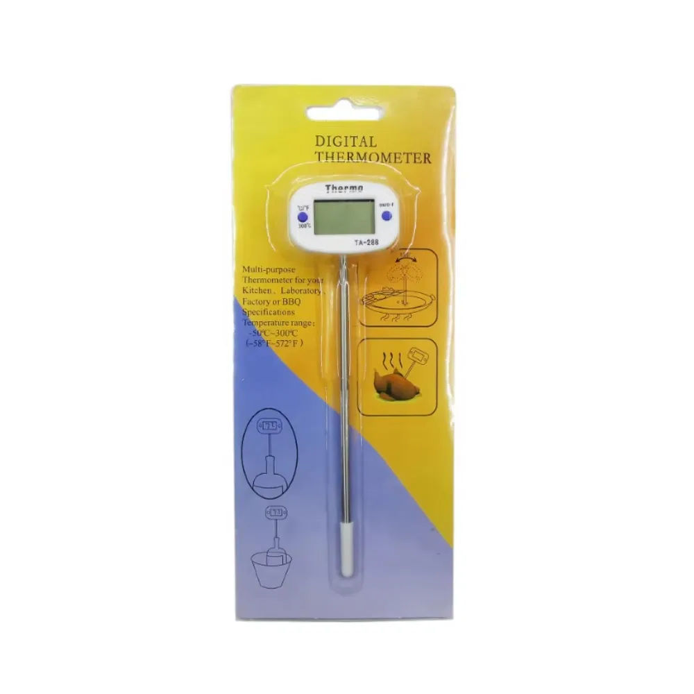 TA288 식품 프로브 전자 온도계 물 오일 온도 에어컨 용 가스 온도 측정