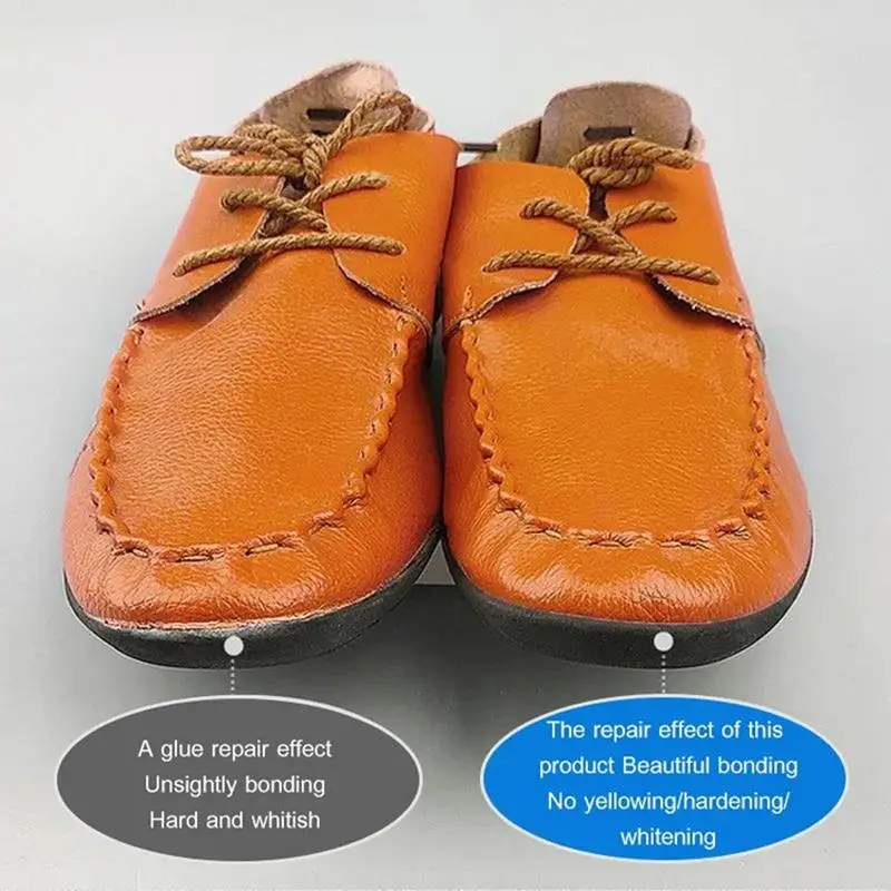 Sepatu mendaki lem instan multifungsi, sepatu perawatan dan aksesori perekat bening 50ml untuk sepatu olahraga kulit mendaki