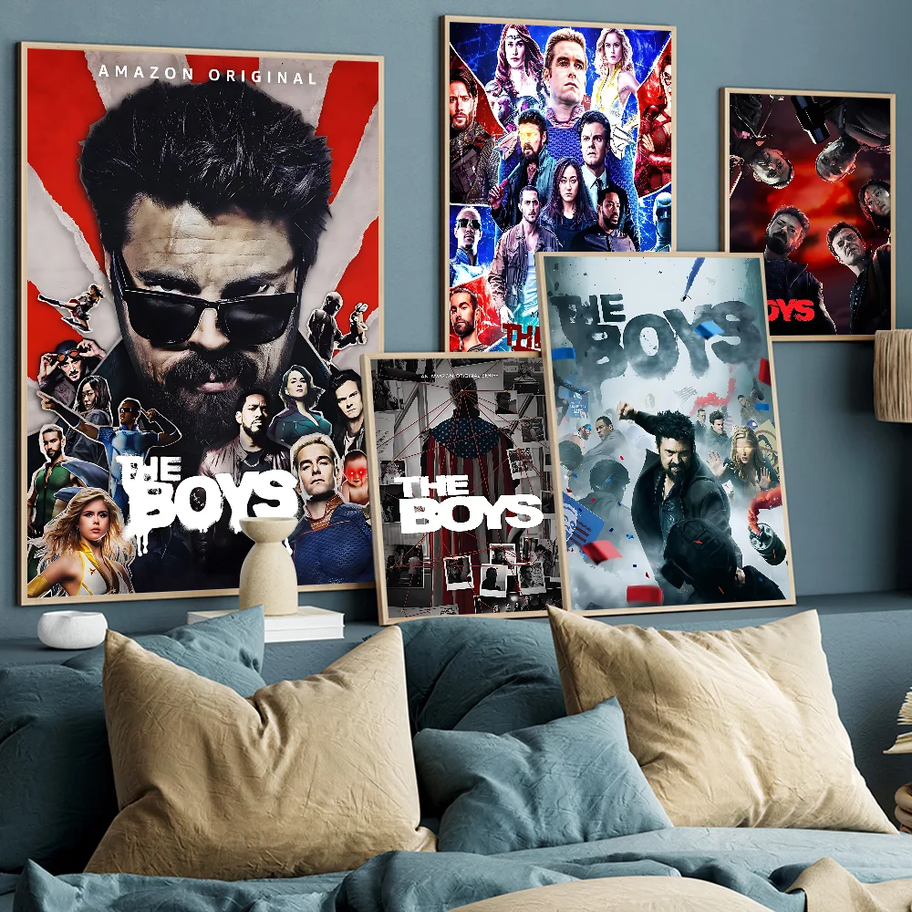 

Classic Movie T-THE B-BOYS Classic Movie Posters HD Quality Poster Wall Art Painting Study Nordic Home Decor