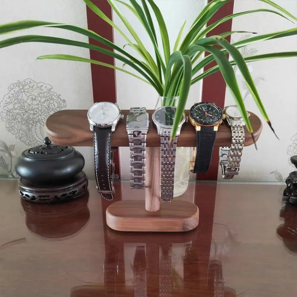 Wooden Watch Bracket Home Decoration Display Shelf Watch Display Holder Multi-functional Ornament Watch Storage Rack