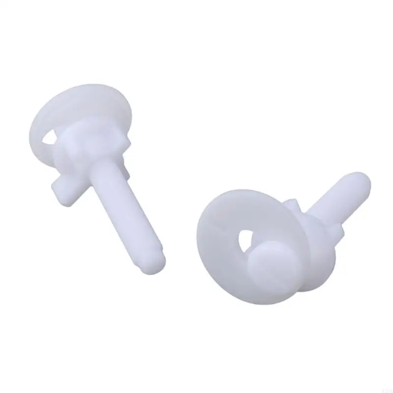 ABS Toilet Cover Screw Set Secure & Long Service Bathroom Fixture Fasteners Toilet Lid Mounting Set for Bathroom