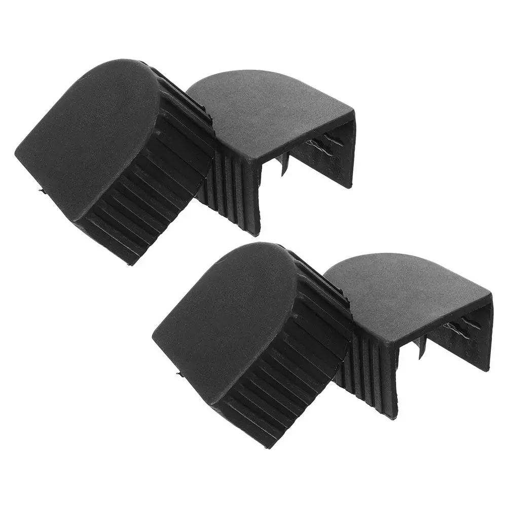 4Pcs Aluminum Alloy Ladder Top Covers for Telescopic Ladders Thickened Dustproof Non-Slip Protective Caps Enhanced Stability view 3