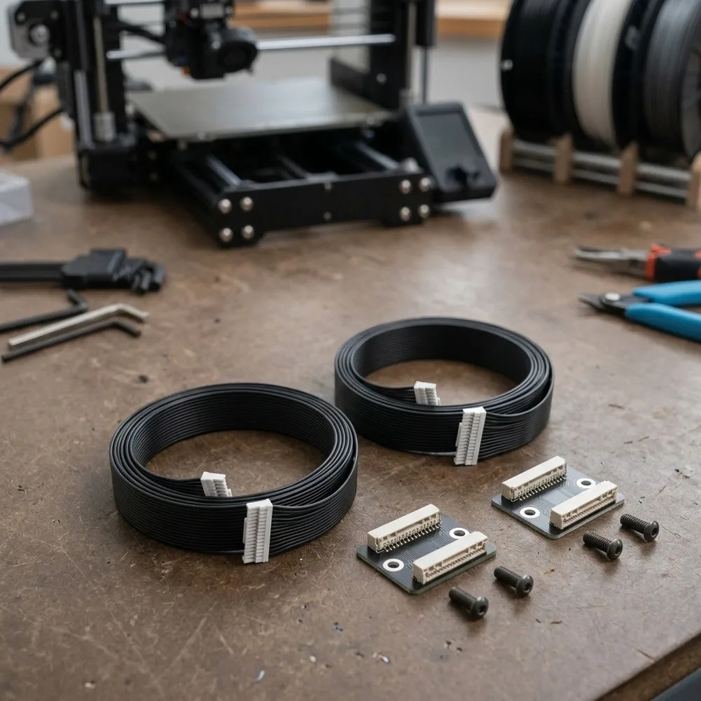 Feeding Extension Cable Module Kit With Detection Sensor For Snapmaker For U1 For 3D Printer Filament Spool Space Optimization