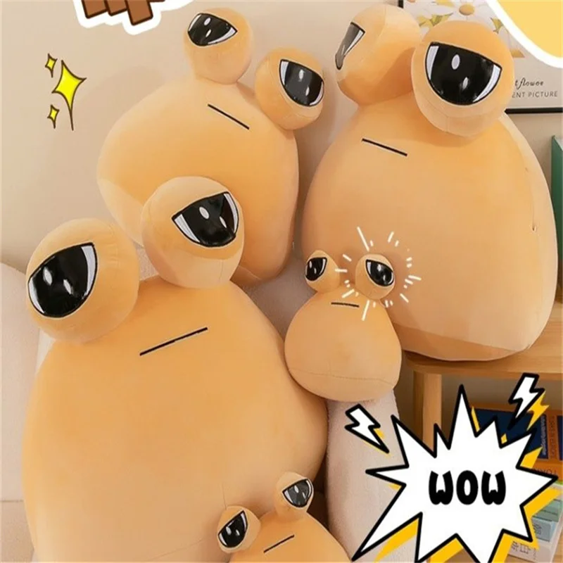 

Забавная милая плюшевая игрушка с изображением инопланетянина, кукла-петошка, милая декоративная плюшевая кукла