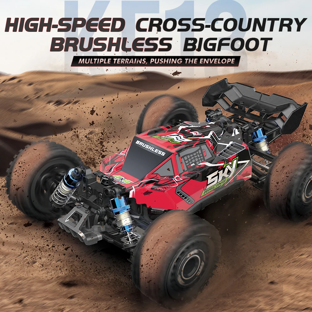 MJX 16207 KF13 70KM/H Brushless RC Car 4WD Electric High Speed Off-Road Remote Control Drift Monster Truck for Kids Toys