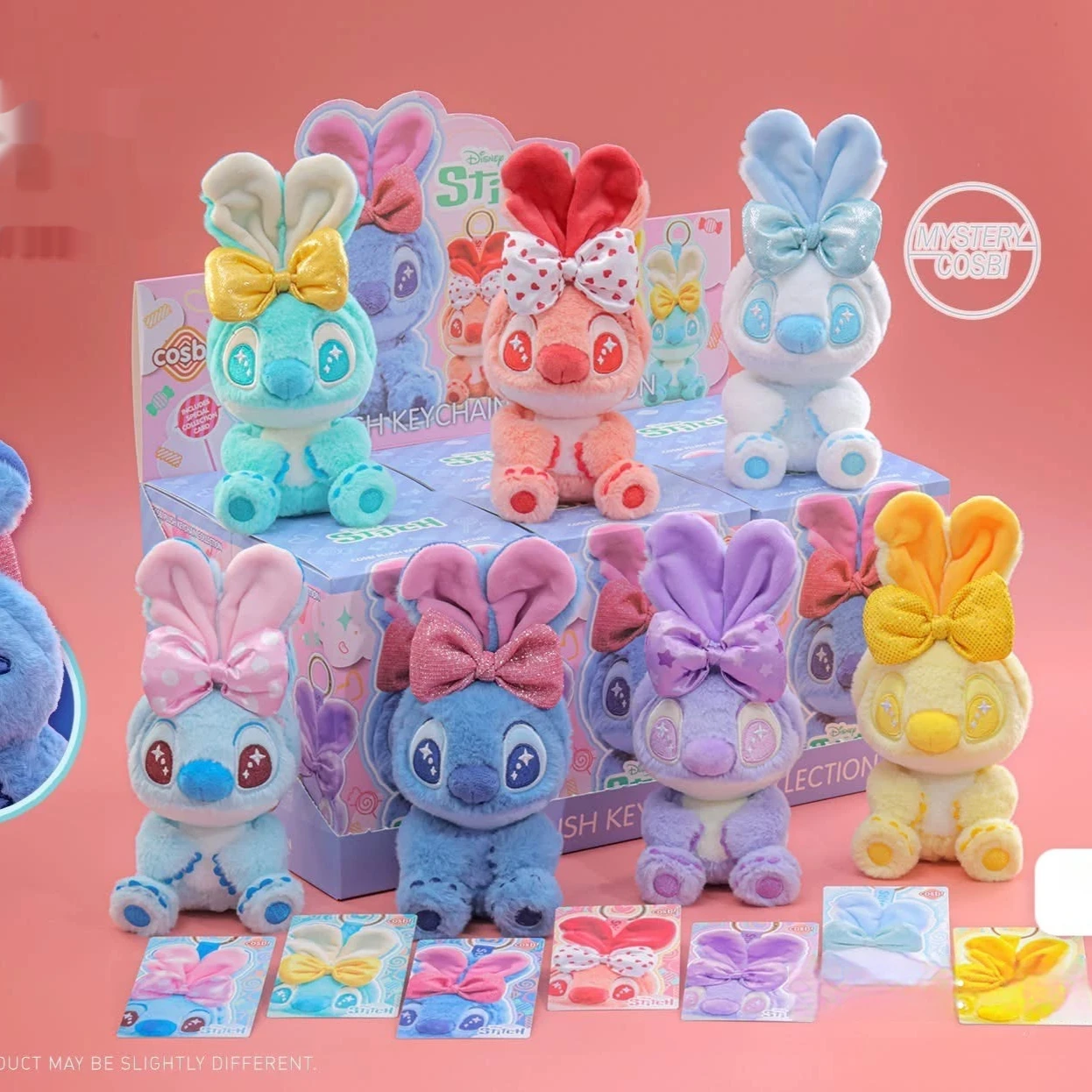 

Stitch Candy Series Blind Box Anime Figure Stitch Keychain Backpack Pendant Kid Toys Collectible Customized Birthday Gifts