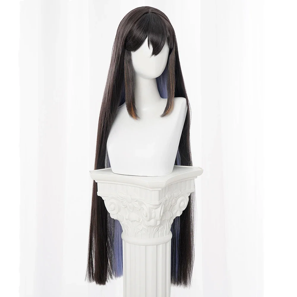 게임 혼카이 스타 레일 콘스탄스 코스프레 가발 더 달리아 여성 로리타 긴 머리 내열성 합성 가발 할로윈 소품